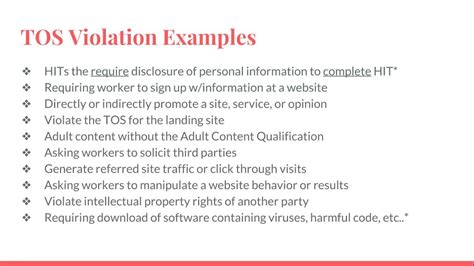 tos/aup violation|TOS Violations: Everything You Need to Know .